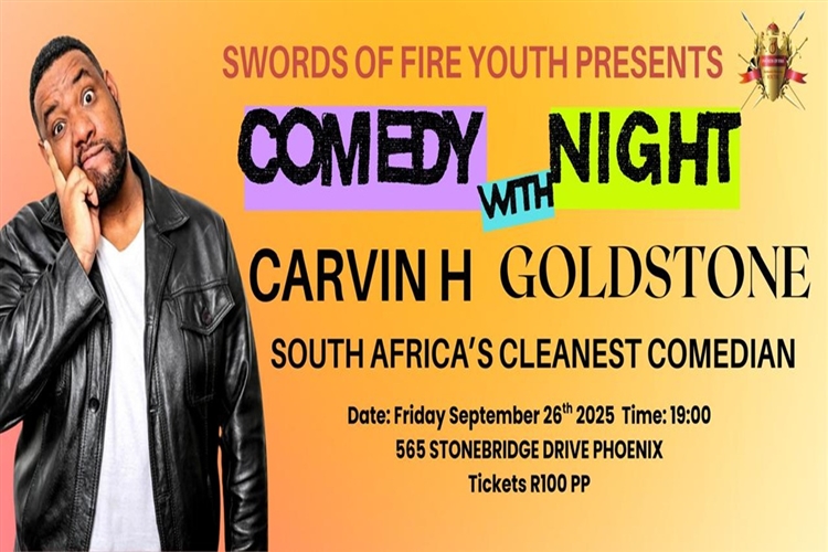 COMEDY NIGHT WITH CARVIN H GOLDSTONE