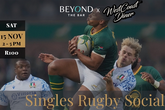 South Africa vs Italy | Singles Rugby Social