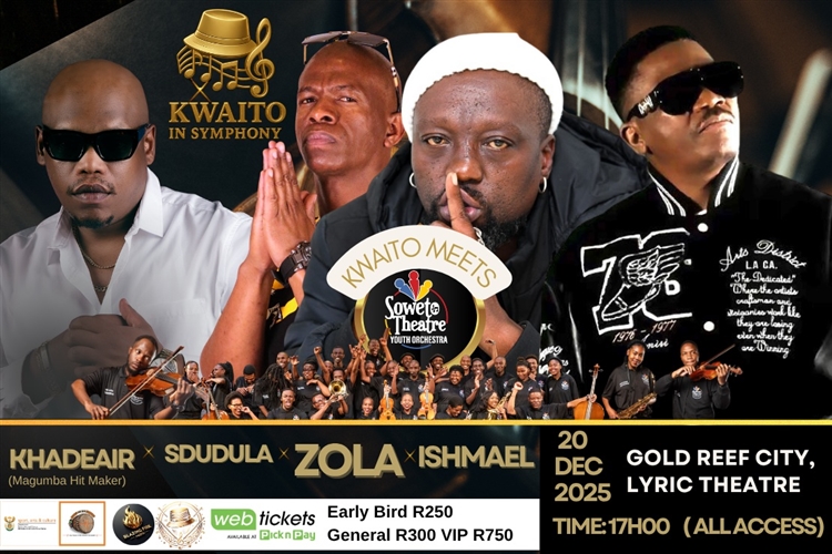 KWAITO IN SYMPHONY – KWAITO MEETS ORCHESTRA