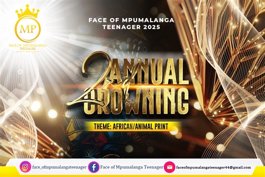 Face of Mpumalanga Teenager 2025, 2nd Annual Crowning