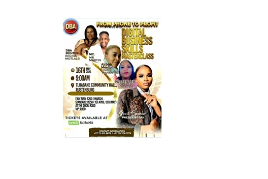 From Phone To Profit;Digital Business skills Masterclass(DBA)