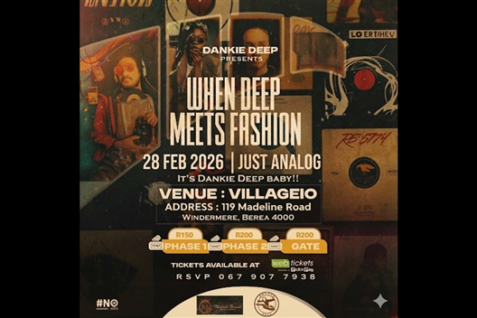 Dankie Deep (When deep meets fashion)