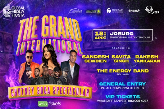 JHB - The Grand International Chutney Soca Spectacular