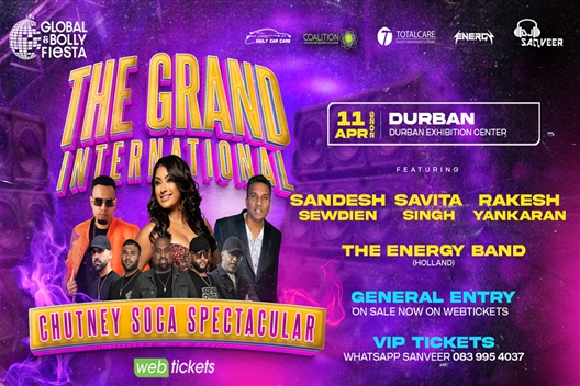Durban - The Grand International Chutney SOCA Spectacular