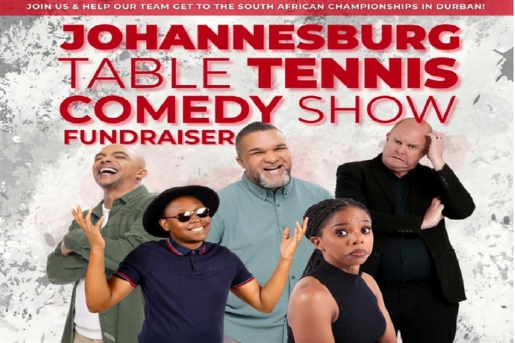 Joburg Table Tennis Stand-Up Comedy Show - Fundraiser