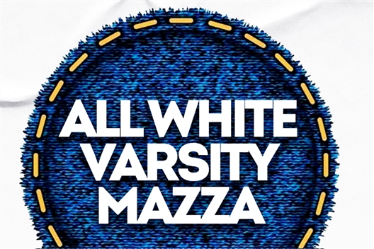 All White Varsity Mazza
