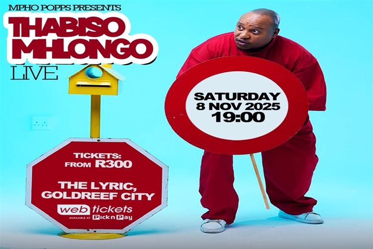 Mpho Popps Presents Thabiso Mhlongo Live - Cancelled