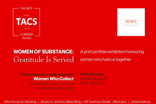 Woman's Day Art event - Women of Substance Exhibition Private Preview