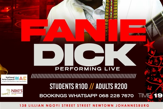 FANIE DICK PEFORMING LIVE
