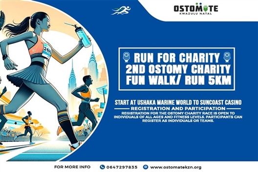 RUN FOR CHARITY 2ND Ostomy Charity fun Walk/Run