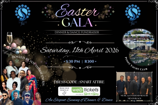 EASTER GALA - Dinner & Dance with SOUTHSIDE FM 107.2