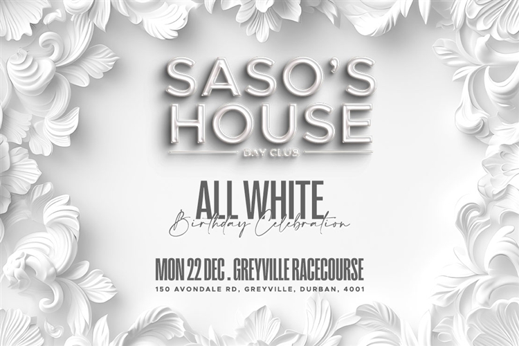 Sasos House All White Birthday Celebration with Moet & Chandon