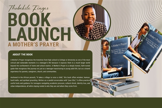 Book Launch - A Mother’s Prayer - By Thobekile Finger