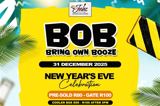 BOB - Bring Own Booze (Street Bash)