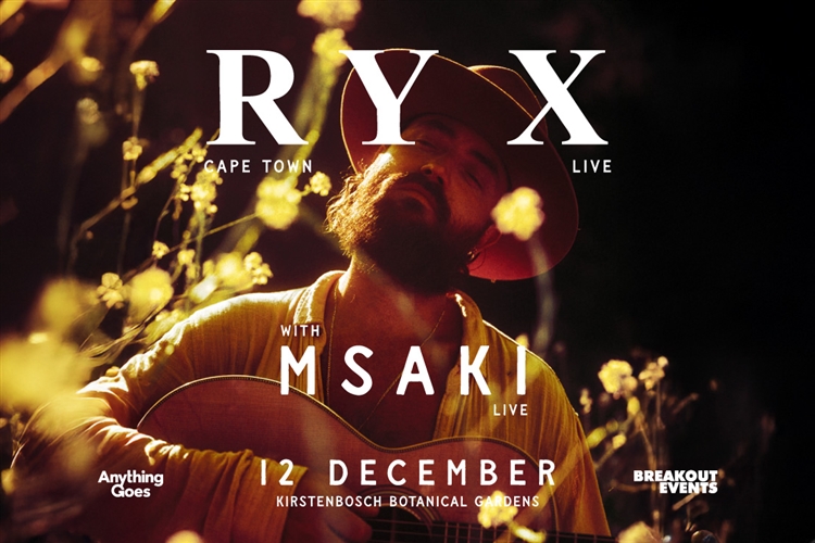 RY X – Live in Cape Town
