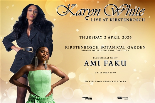 Karyn White and Ami Faku live at Kirstenbosch