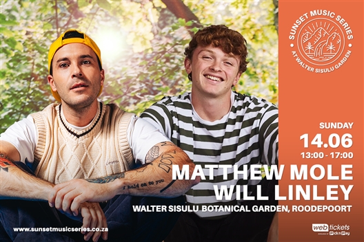 Sunset Music Series presents Matthew Mole and Will Linley