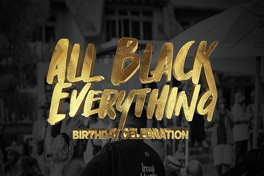 All Black Everything Birthday Celebration