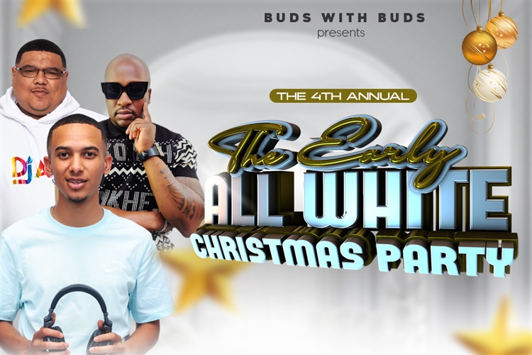 The early all white Christmas party