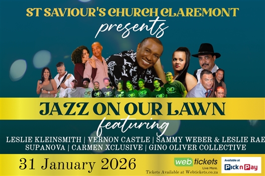 ST SAVIOUR'S CHURCH presents JAZZ ON OUR LAWN 2026