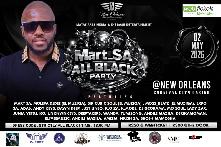 Mart SA All Black Party