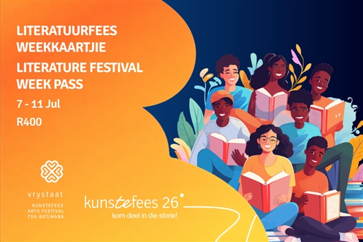 2026 - Literatuurfees Weekkartjie / Literature Festival Week Pass